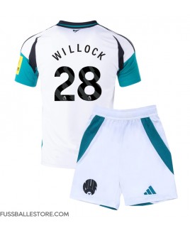 Günstige Newcastle United Joe Willock #28 3rd trikot Kinder 2024-25 Kurzarm (+ Kurze Hosen)